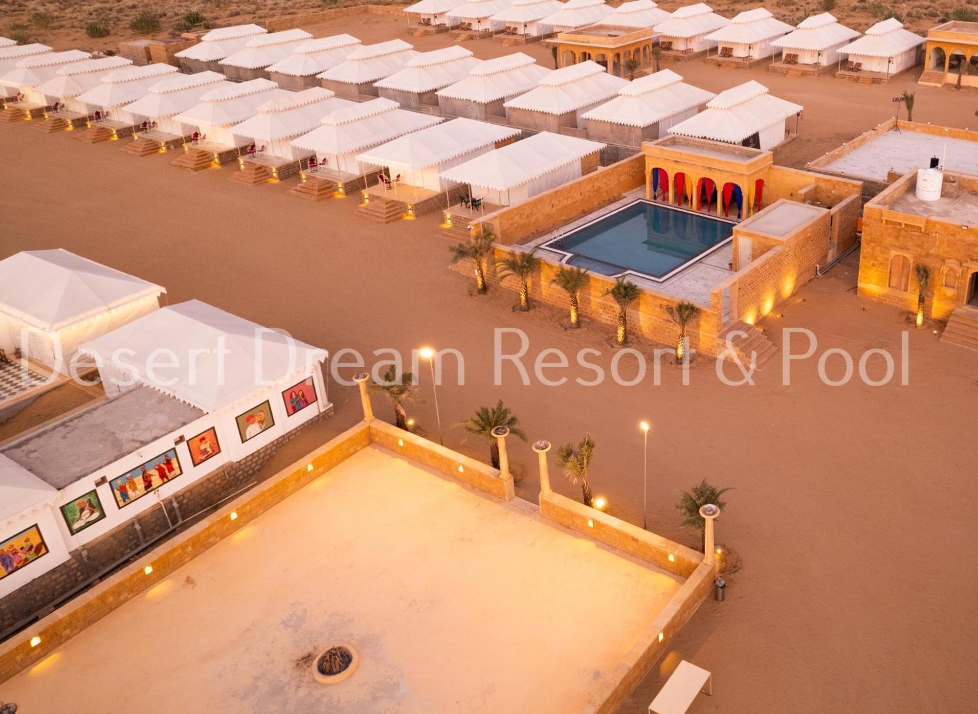 Desert Dream Royal Camp & Pool Jaisalmer Exterior foto